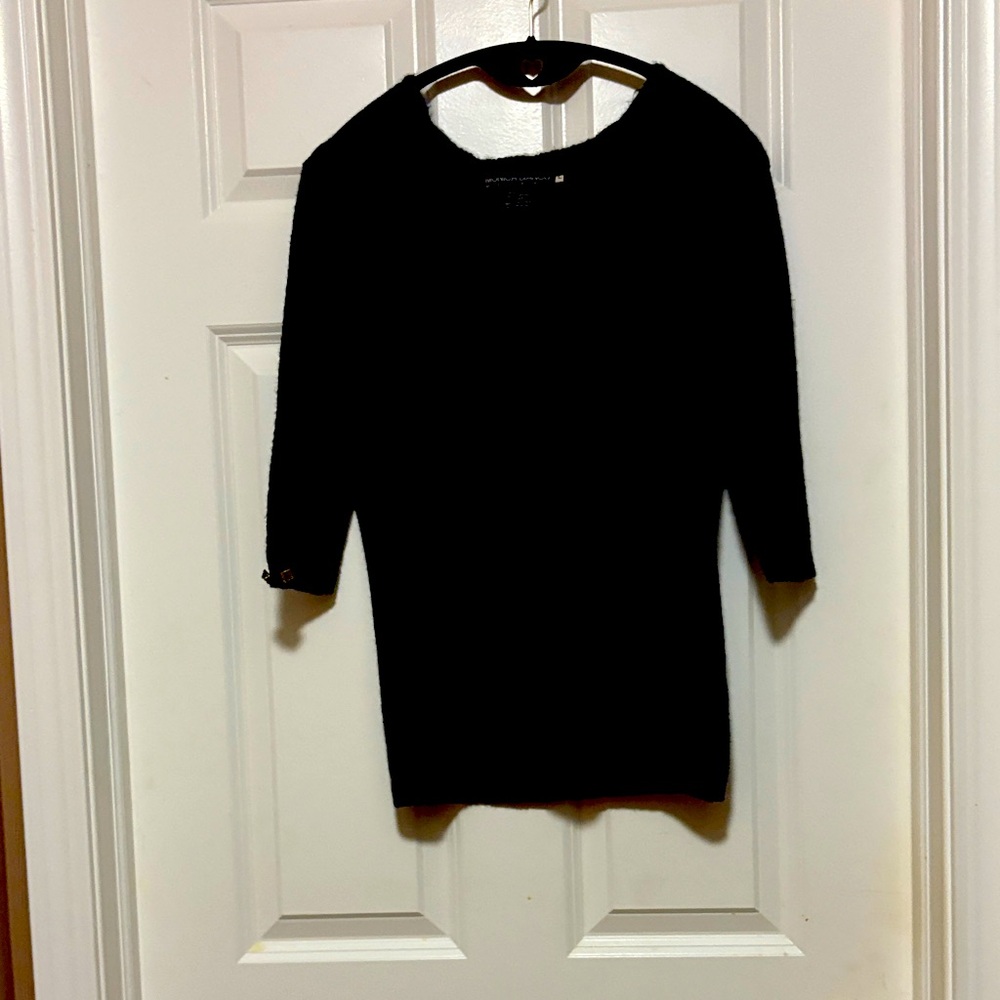 Black 3/4 Sleeve Top